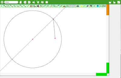 楕円・双曲線を描く点の作図